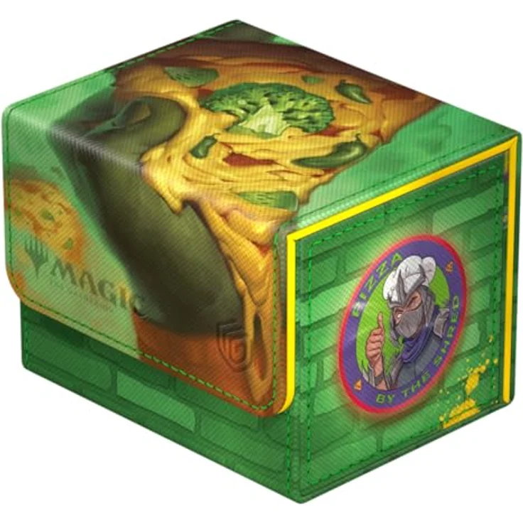 Ultimate Guard Sidewinder 100+ Xenoskin, Sammelkartenhülle für 100 Double-Sleeve Karten, lizenziertes Magic: The Gathering Design - Teenage Mutant Ninja Turtles - Swamp – Bild 2