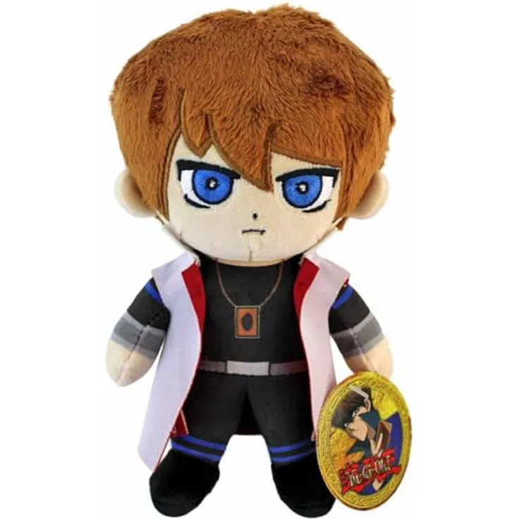 BEMIRO Yu-Gi-Oh! Kuscheltier Seto Kaiba – 21 cm – Hochwertig verarbeitet mit gestickten Details – Original Lizenzartikel aus der Kult-Anime-Serie