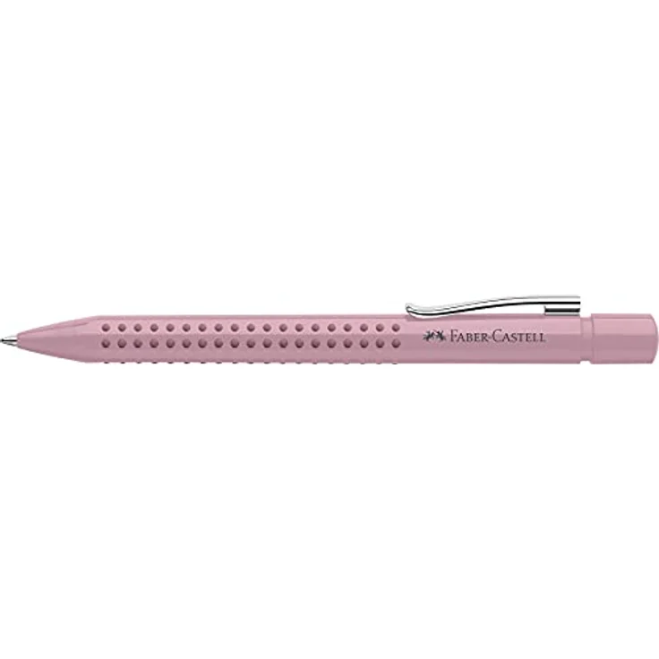 Faber-Castell 243907 - Kugelschreiber Grip 2010, Mine M, rose shadows, 1 Stück – Bild 2