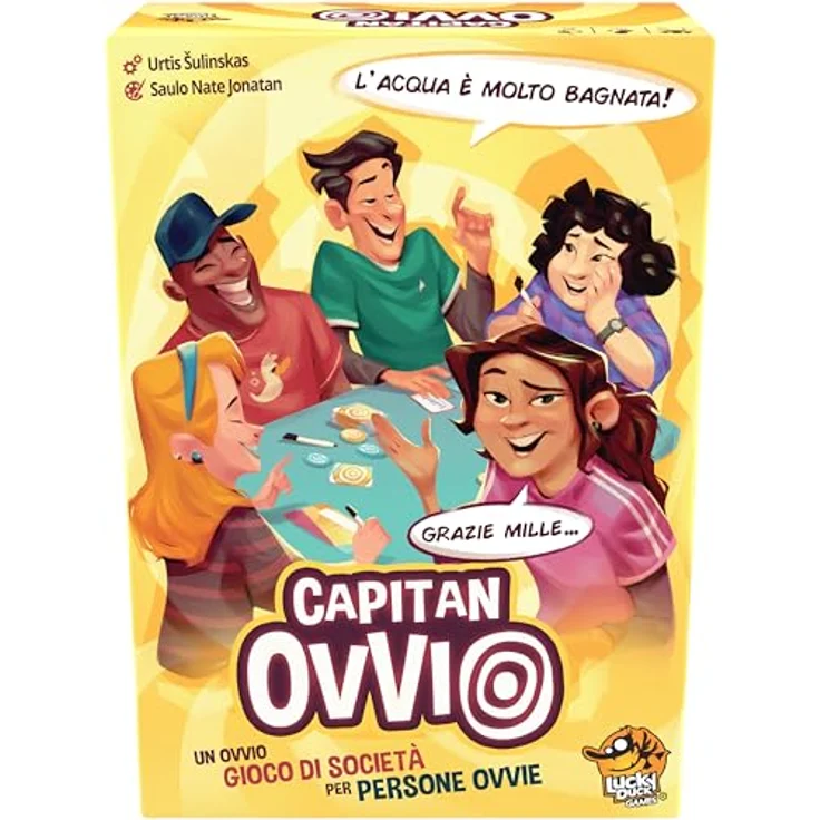 Lucky Duck Games Captain Obvious, Brettspiel mit strategischen Elementen und witzigen Herausforderungen – Bild 2