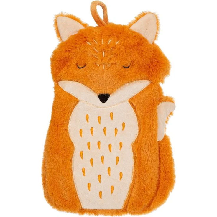 Sass & Belle Wärmflasche mit Fuchs Bezug, Finley, Bettflasche, ca. 20 x 30 cm - Perfekt für abendliches Kuscheln – Bild 1