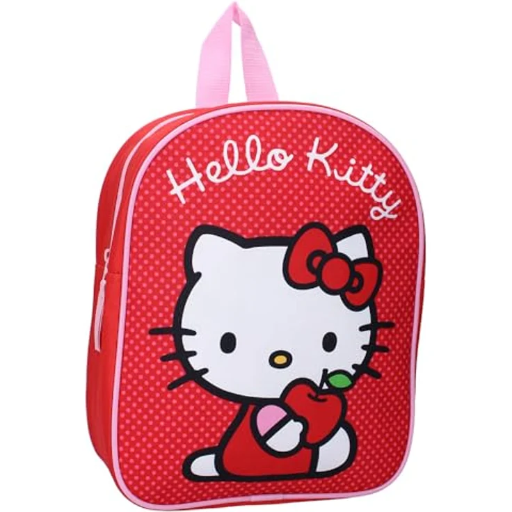 Vadobag Kinder Rucksack, Hello Kitty Cuteness Overload, 29x22x9 cm, stylischer Kindergartenrucksack – Bild 2