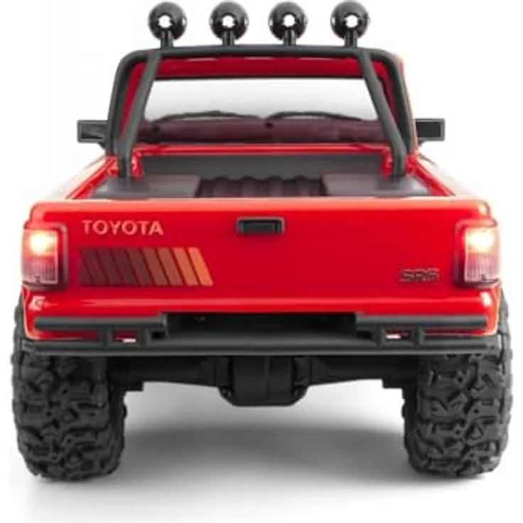 HPI Venture18 Flux 1985 Toyota Hilux SR5, RTR Crawler mit bürstenlosem Motor, 2-Gang-Getriebe und LED-Beleuchtung, rot – Bild 5