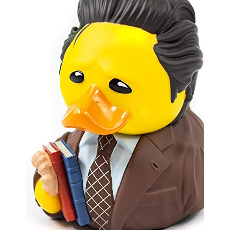 TUBBZ Ross Geller, Collectible Vinyl Rubber Duck Figure, 9 cm hoch, offizielle Friends Box-Ausgabe, detailreich und mit Display-Box – Bild 4