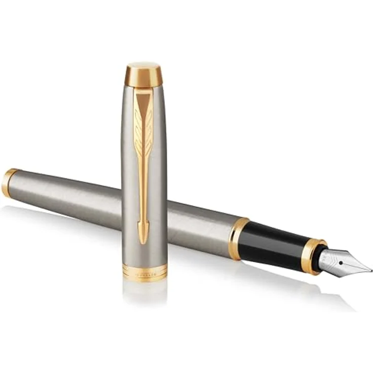 Parker Füllfederhalter IM Core, Premium IM Füller Feder M Gold- oder Chromzierteile – Bild 2