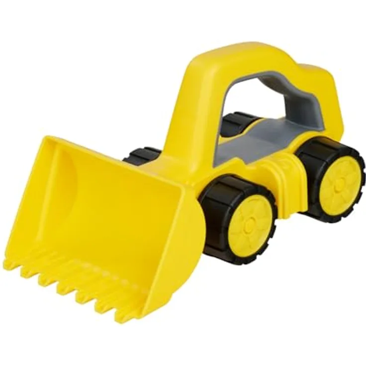 BIG Power Worker Griffy Bagger, Baustellenfahrzeug für Kleinkinder mit ergonomischem Griff, Soft Rädern und leicht zu reinigen, ab 12 Monaten