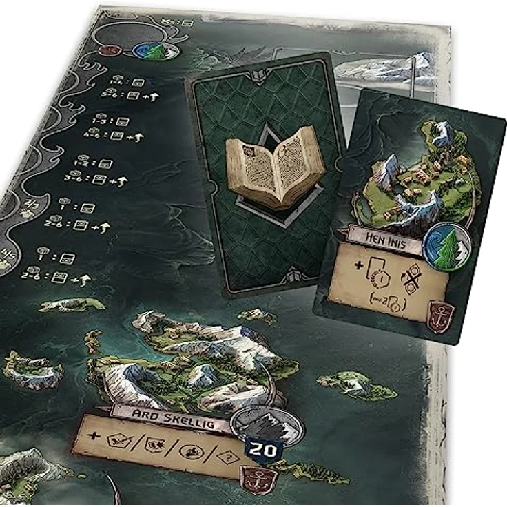 Go On Board The Witcher Old World Skellige Expansion, Board Game Expansion with 3 New Locations – Bild 4