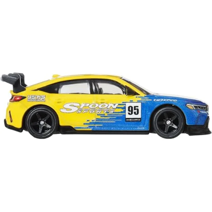 Hot Wheels Premium 2-Pack Spielzeug-Auto - Honda, Maßstab 1:64, mit Die-Cast Karosserien und Real Riders Reifen – Bild 3