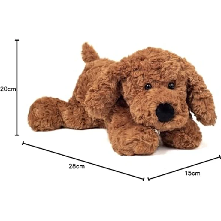 Schlenkerhund braun 28cm – Bild 8