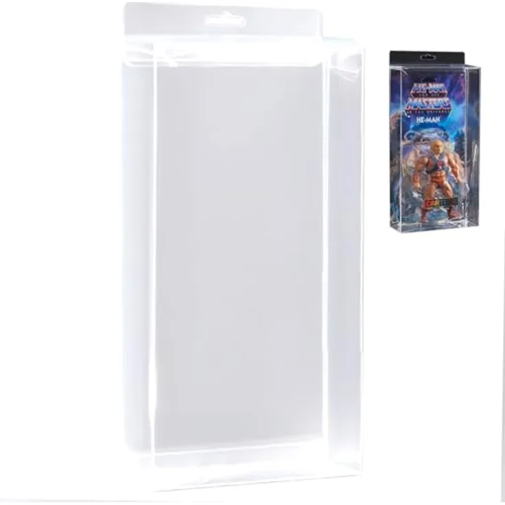 MS-Point 10er Set Blister Eye of the Clamshells Flat für Motu Origins MS-19680, transparente Aufbewahrung mit Staubschutz und flexibler Wandmontage