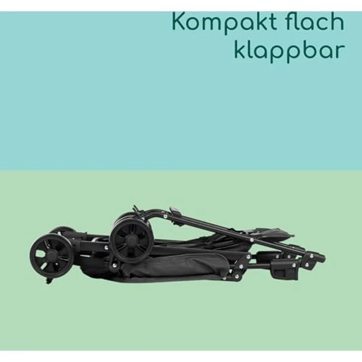 Bebeconfort Snow Buggy, leichter Kinderwagen mit Liegefunktion für 0-3,5 Jahre, kompakt und klappbar, Mineral Graphite – Bild 5