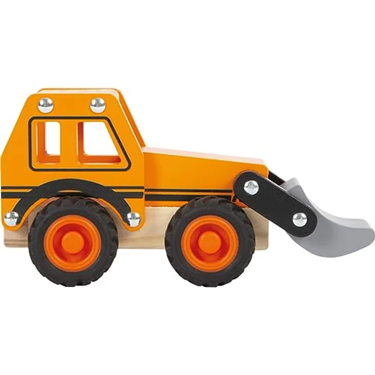 Small Foot Bagger aus FSC 100%-zertifiziertem Holz, Spielfahrzeug mit Frontlader für Kinder ab 18 Monaten, 12447 – Bild 2