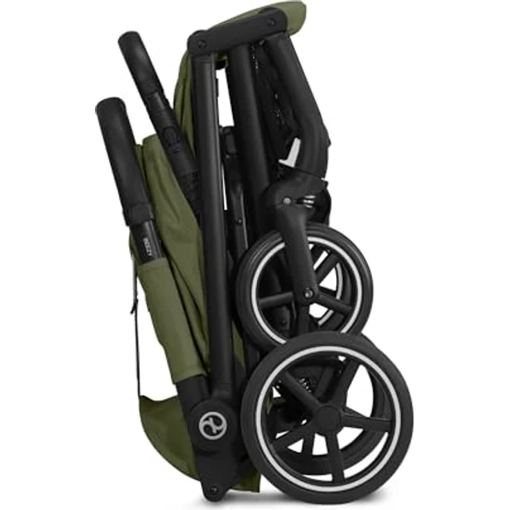 Cybex Beezy BLK/Moss Green-khaki PU1, Buggy mit maximalen Komfort und Sicherheit – Bild 3