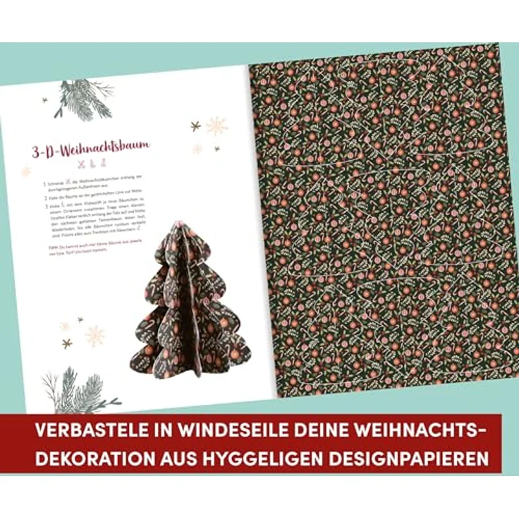 Frech Verlag Adventskalender TOPP - Verbastelbarer Adventskalender mit 24 Papierobjekten und Plotterdateien – Bild 5