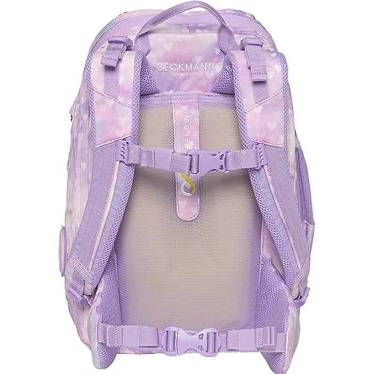 Beckmann Active Air FLX Space Mission Schulrucksack Set, 6-teilig, inkl. Sportrucksack, Federmappe, Schlamperetui, Regenhülle, blau – Bild 4