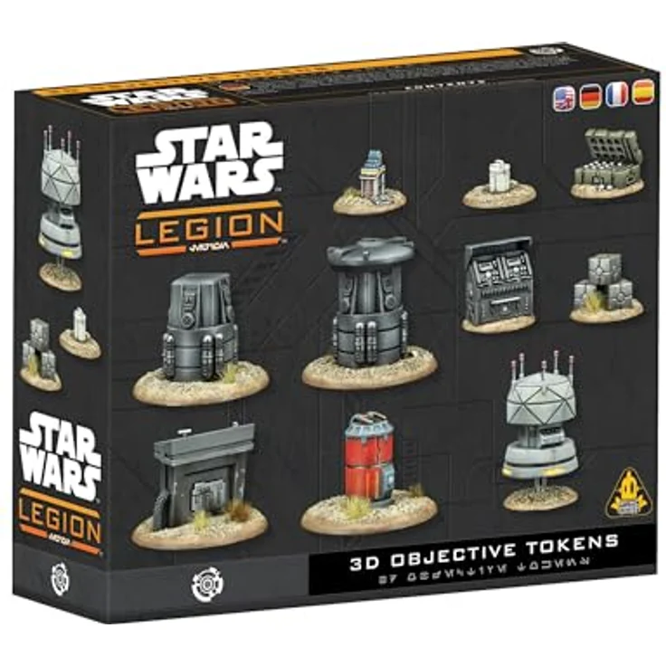 Atomic Mass Games Star Wars: Legion - 3D Objective Tokens, detailgetreue Miniaturen für taktische Einsatzziele – Bild 1
