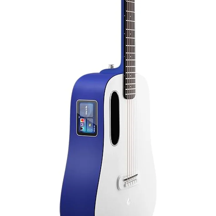 Lava Music ME Play 36 Zoll, Elektro-Akustik-Gitarre mit HPL-Korpus, FreeBoost-Technologie und Touchscreen-Display, Deep Blue – Bild 5