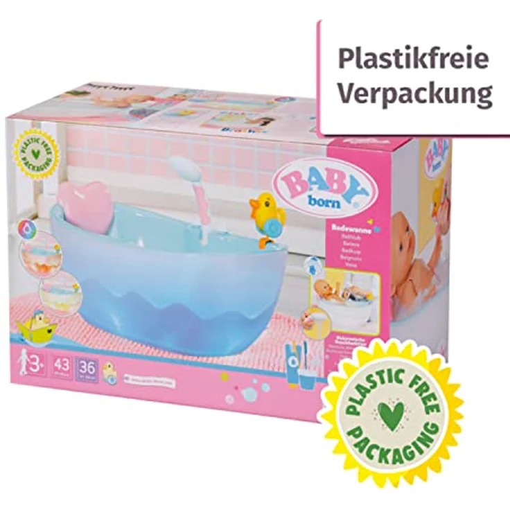 ZAPF Creation Baby born bath tub pink - Preisvergleich – Bild 10