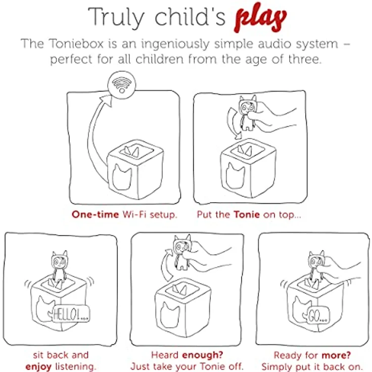 tonies Planet Omar – Unfallproblem-Magnet, Audio-Charakter für Toniebox, interaktive Kindergeschichte, ca. 104 Minuten Laufzeit, robust und handbemalt – Bild 5