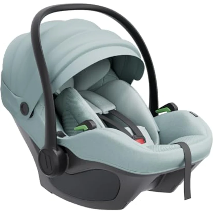 Avionaut Pixel 3 Babyschale, ultraleicht mit 24-fach anpassbarer Neugeborenen-Einlage, EPP-Sicherheitschale, AirFlow-Polsterung, Mint, 40–86 cm – Bild 1