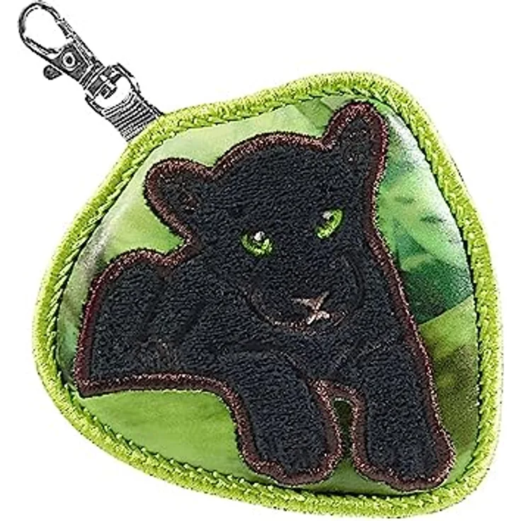 Step by Step KIGA MAGS „Little Wild Cat Chiko“, 1 Magnet-Applikation, Karabinerhaken, Panther, Anhänger zur Individualisierung für KIGA Mini & KIGA Maxi, Mädchen & Jungen, 12 + Monaten