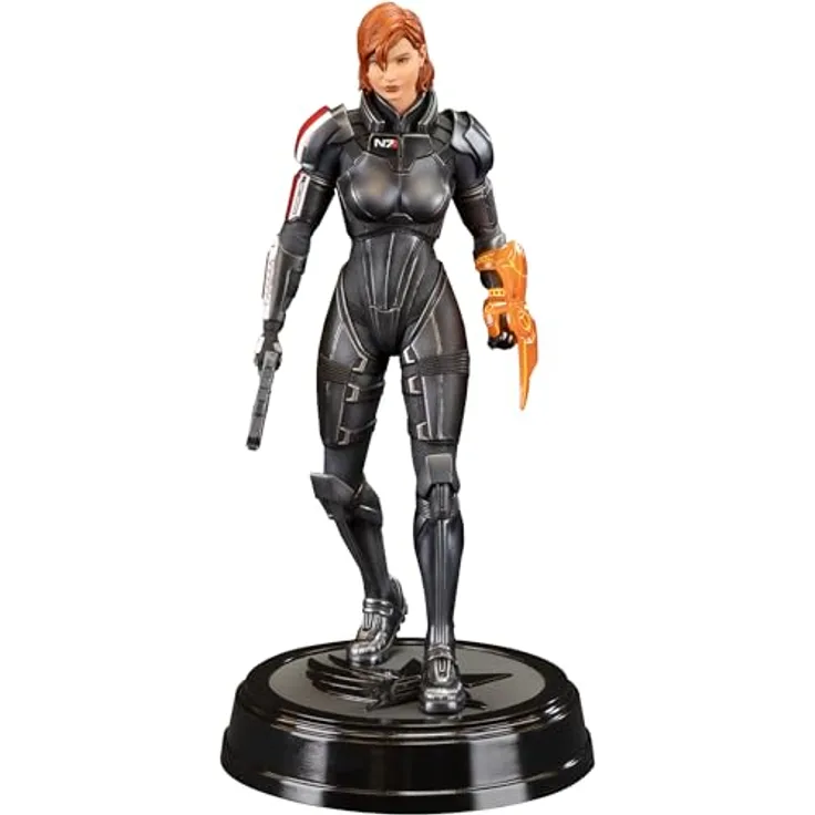 Dark Horse Comics Figur Mass Effect - Commander Jane Shepard, 23,5 cm, handgefertigt mit 2 austauschbaren Köpfen und N7 Helm