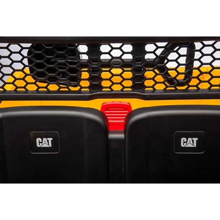 Sun Baby CAT Elektro Kinderauto Offroad Geländewagen Zweisitzer 12V 10Ah, gelb, mit MP3-Player und Fernbedienung – Bild 8