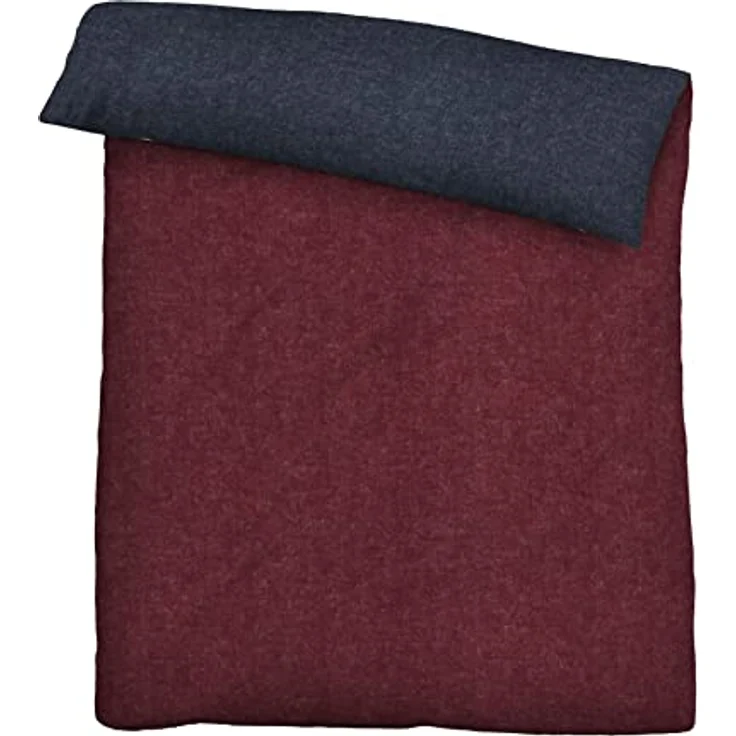 biberna 0840500 Melange-Flanell Bettwäsche – Bild 2