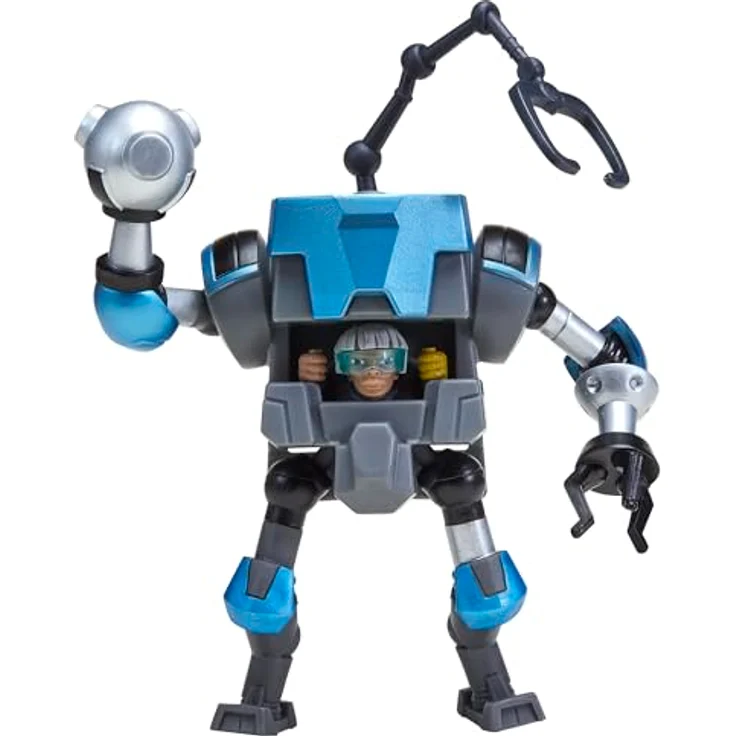 Playmates Tales of the Teenage Mutant Ninja Turtles Mix 'n Match Actionfigur Mech Suit, 12 cm, individuelle sammelbare Figur mit austauschbaren Armen und Waffen – Bild 2