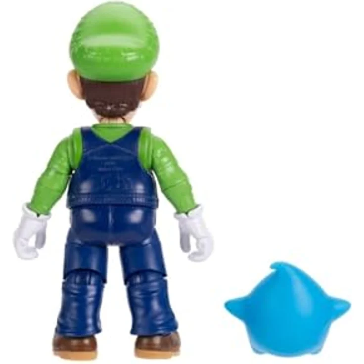 Jakks Pacific Super Mario Galaxy Film Actionfigur Luigi, 13 cm Sammelfigur – Bild 4