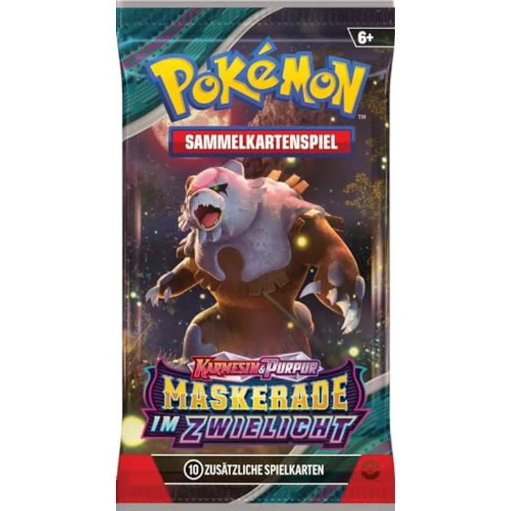 Pokémon Boosterpack-Display-Box Karmesin & Purpur – Maskerade im Zwielicht (36 Boosterpacks) - Pokémon-Sammelkartenspiel – Bild 5