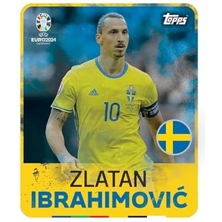 Topps Official EURO 2024 Sticker Collection, Komplettbox mit 100 Päckchen (600 Sticker), farbenfrohes Design und doppelte Sticker Display Box – Bild 4