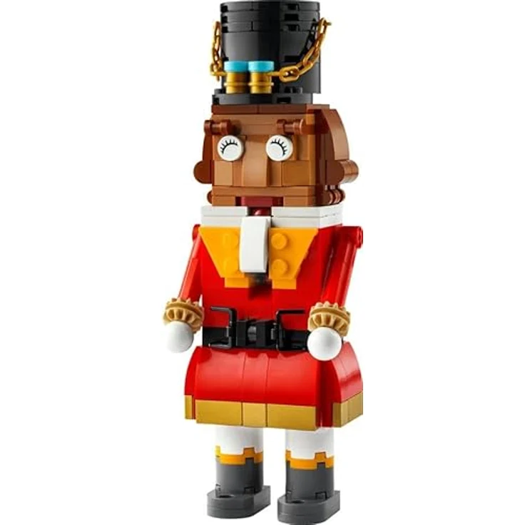 LEGO Nussknacker, Nussknacker-Figur, weihnachtliches Bauset für Jungen und Mädchen, Geschenk zu Weihnachten für Kinder, Weihnachtsdeko, Spielzeug zum Sammeln, lässt Kinder fantasievoll Spielen 40640 – Bild 4
