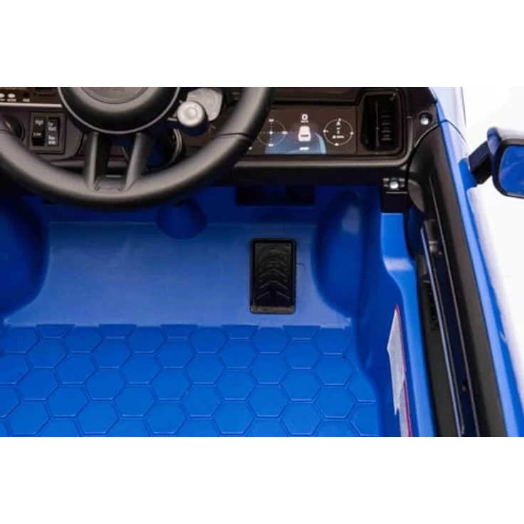 Beneo Motors Porsche Cayenne Kinder Elektroauto 12V, lizenziert mit 2x25W Motoren, Lithium-Batterie, 2,4 GHz Fernbedienung, MP3 USB/AUX, LED-Lichtern, blau – Bild 2
