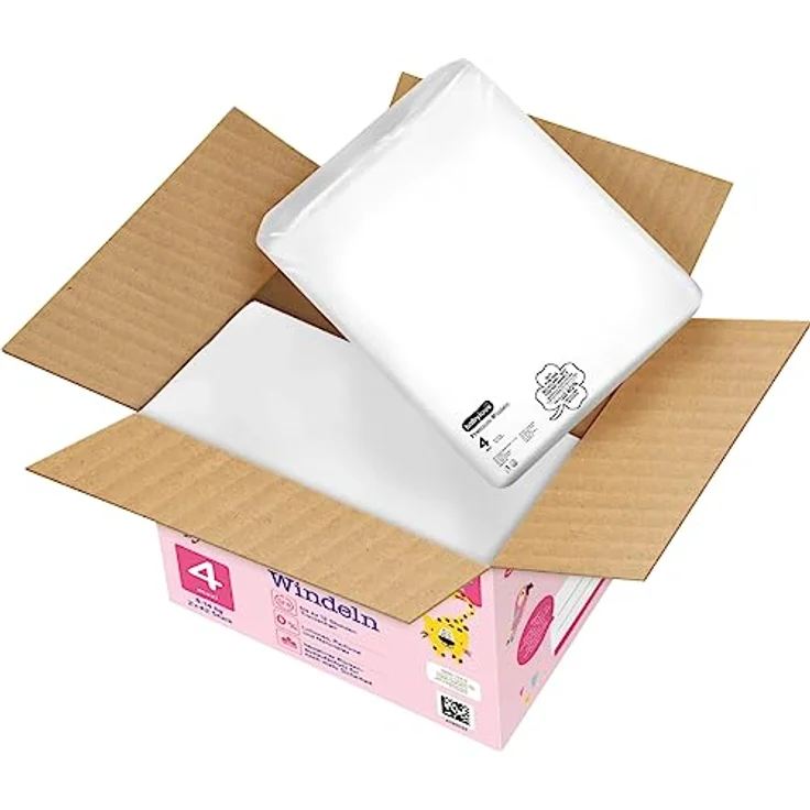 babylove Windeln Premium aktiv plus Größe 4, maxi 7-18kg, Jumbo Pack 2x42 Stück, 84 St – Bild 2