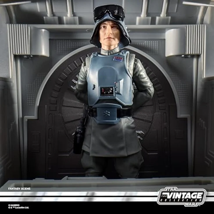 Star Wars The Vintage Collection General Veers (AT-AT Commander), Premium Action-Figur (9,5 cm) mit beweglichen Armen und Beinen, inkl. Blaster und Helm, inspiriert von Imperium schlägt zurück – Bild 3