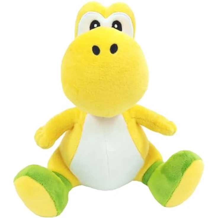 Together Plus Nintendo – Plüschtier Super Mario Yoshi, Gelb, 20 cm, Offiziell lizenziert, Hochwertige Materialien, Ideales Geschenk, Vollständige Serie, Universell – Bild 1