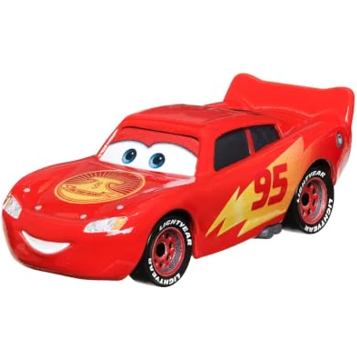Disney Cars Die Cast Racing Style Spielzeug-Rennwagen 1:55 – Auswahl an Charakteren, Druckguss-Metall, für Kinder ab 3 Jahren – Bild 1