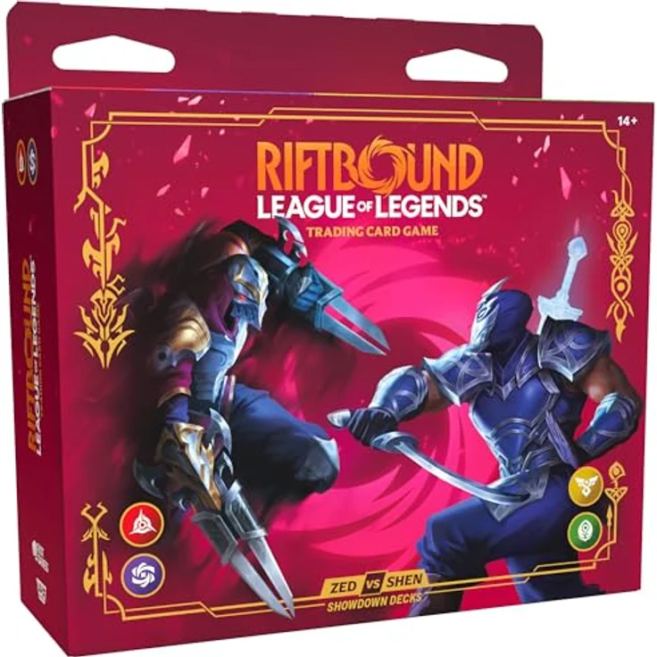 uvs games Riftbound Vendetta Showdown Zed vs Shen Deck, Sammelkarten mit einzigartigen Strategien und ikonischen Rivalitäten – Bild 3