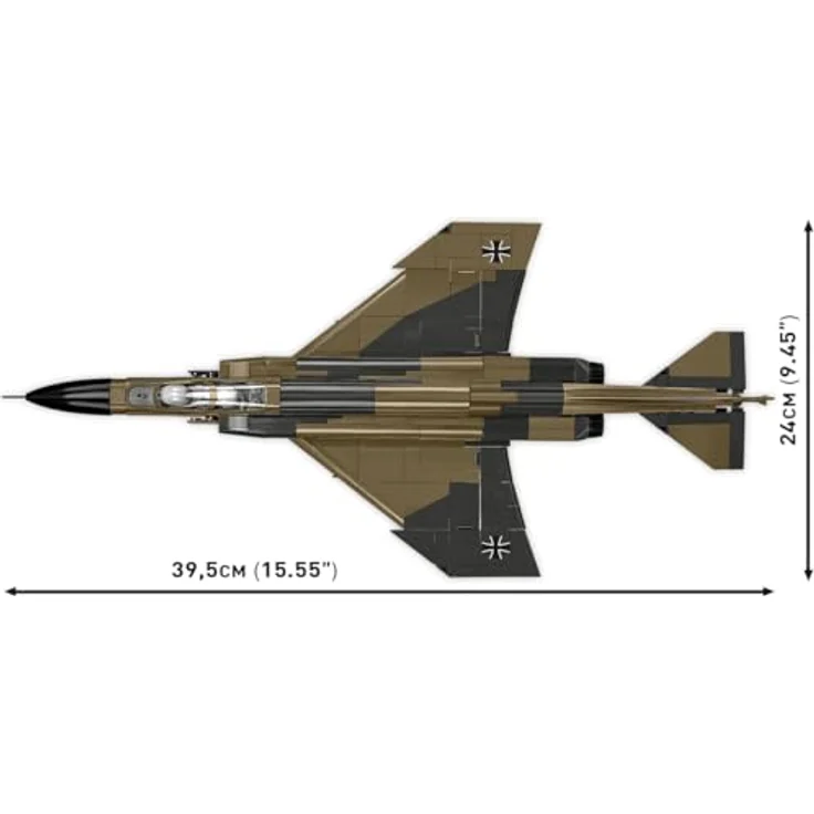 COBI F-4F Phantom II, Modellflugzeug aus Bausteinen made in EU – Bild 3