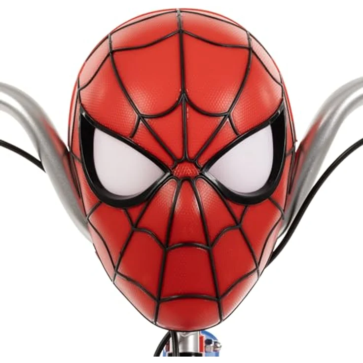Huffy Spiderman 12" Kinderfahrrad 3-5 Jahre - Rot, mit Lenkerverkleidung, Lichtern und Geräuschen – Bild 2