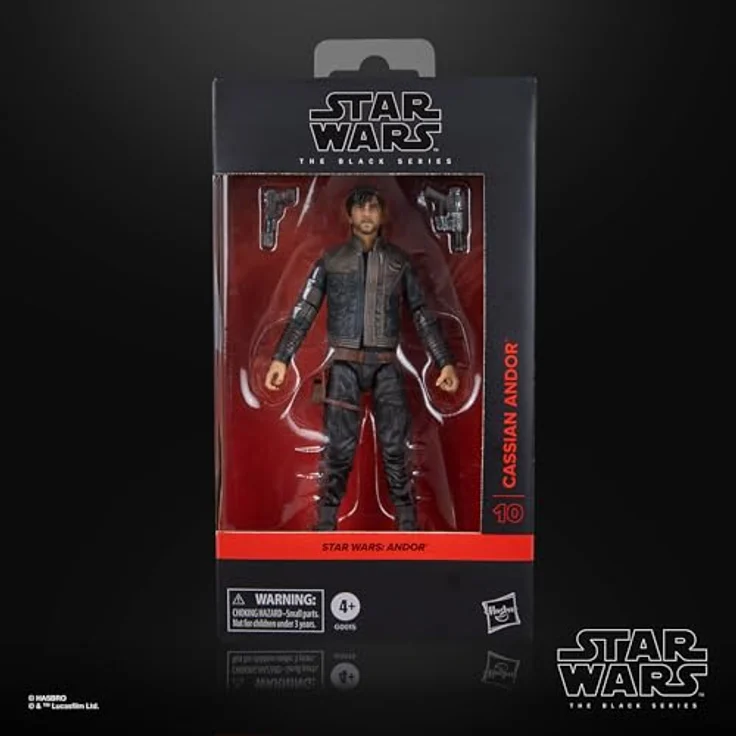Star Wars The Black Series Cassian Andor Action-Figur, 15 cm mit Blastern, inspiriert von der Live-Action-Serie Andor – Bild 2