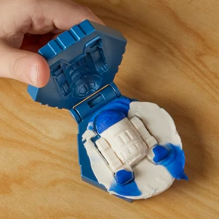 Hasbro Play-Doh Star Wars Galaktische Knet-Abenteuer, Knetset mit Lightsaber-Formen und Star Wars-Thema – Bild 9