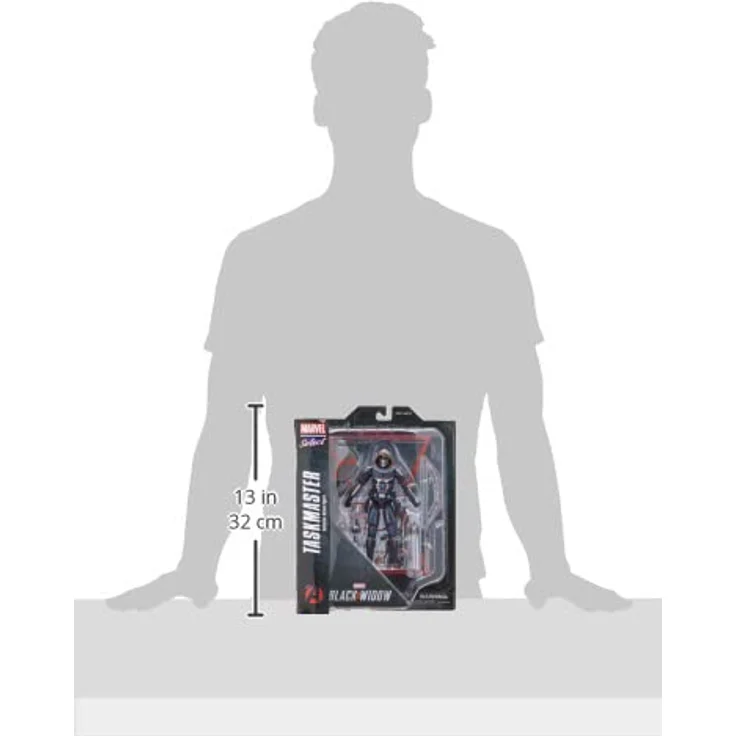 Diamond Select Toys Marvel Select Figur Taskmaster, 18 cm, detailreiche Actionfigur aus Black Widow Film – Bild 4
