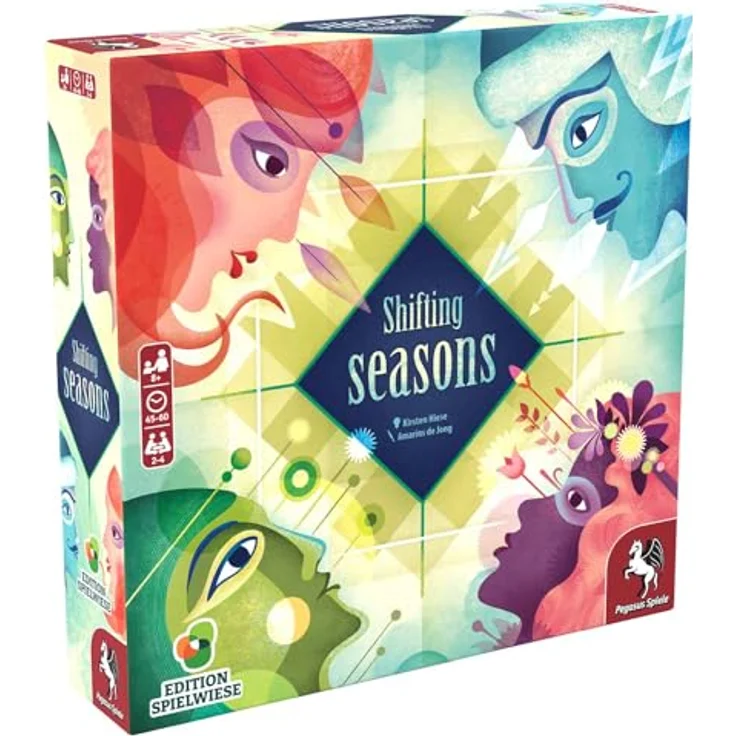 Pegasus Spiele 59071G Shifting Seasons (Edition Spielwiese) - Langlebigkeit, flexible Gestaltung, hochwertige Materialien – Bild 1