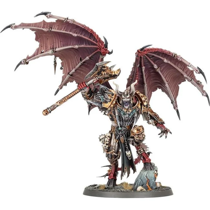 Games Workshop Warhammer Age of Sigmar: Sklaven der Dunkelheit – Dämonenprinzen, mehrteiliges Kunststoff-Kit mit 112 Komponenten, inklusive 6 Köpfen und variablen Rüstungsoptionen, unbemalt und für Montage geeignet