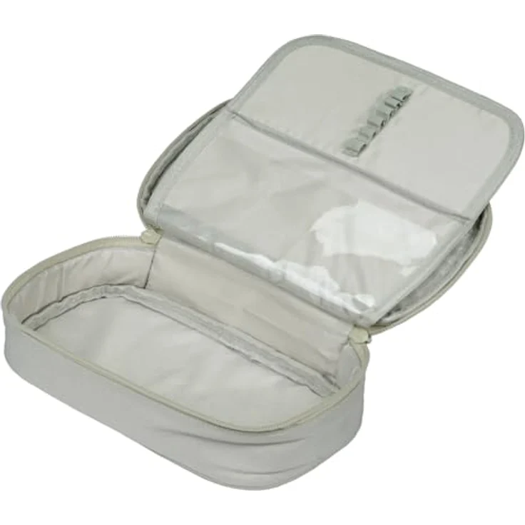 Baagl Federmäppchen Skate Mist, Schulmäppchen mit praktischer Innenaufteilung, robust aus recyceltem Polyester, 23x12x5 cm – Bild 2