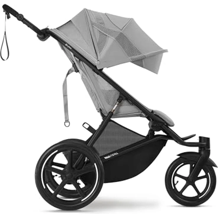 Cybex Avi Spin, Kinderwagen für City-All-Terrain und Jogging, schwenkbares Vorderrad, luftbereift, vollständig flach liegend, von Geburt an nutzbar – Bild 4