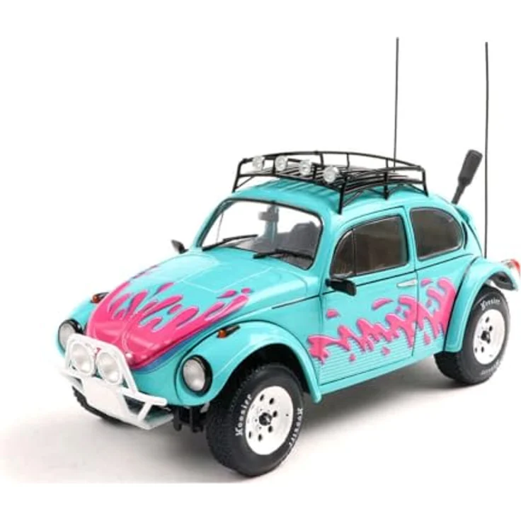 Solido 1:18 Beetle Baya VICE City Tribute, Die-Cast Modellfahrzeug in Blau, ideal als Geschenk – Bild 1