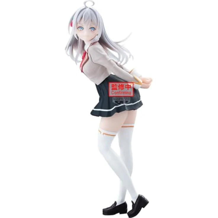 Banpresto Alya Something Hides Her Feelings Figur, 23 cm, Schuluniform in Glitter & Glamours Design – Bild 2